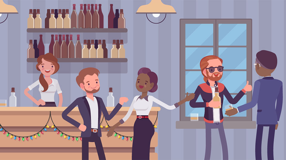 How to Behave at the Work Party